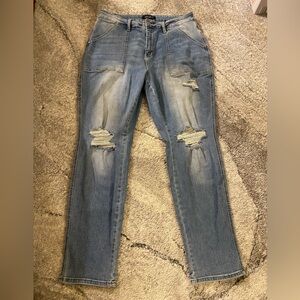 Judy Blue High Waisted Distressed Jeans Size 20W